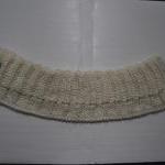 White Knit Neckwarmer, Scarf - Very Soft For..