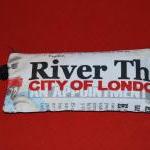 Trendy Clutch River Thames By El Rincón De La..
