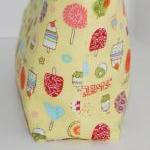 Reusable Snack Lunch Bag With A Lot Of Colors And..