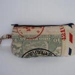 Wristlet Travel Pouch For Night Days By El Rincón..